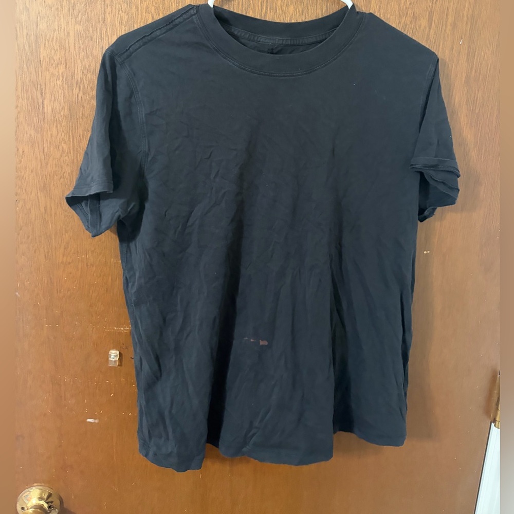 lululemon athletica Black Short Sleeve Tee